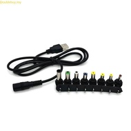 Doublebuy USB 5V To DC5521 Converters Cable USB5V to DC5 5x2 1mm Power Charging Cable