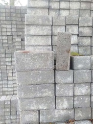 PAVING BLOK BATA ABU - PRESS HIDROLIK - 6CM - PAVING BLOK BATA - PAVING BLOCK - PAVING BLOK HALAMAN 