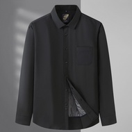 เสื้อขนเป็ดสีขาวสำหรับผู้ชายเสื้อโอเวอร์ไซส์แขนยาวหนาขนาดพิเศษให้ความอบอุ่นคุณภาพสูงผ้าฝ้าย8XL 7XL 6