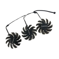 [available in stock] 3pc 75mm set T128010SU Video RX 5600 5700 XT GPU cooler for GIGABYTE RX5700 / 5