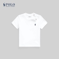 Polo Ralph Lauren Kids TEE เสื้อยืดเด็ก Baby Boys รุ่น CWPOTSHI8020070 สี 100 WHITE