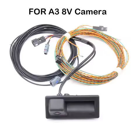 FOR Audi A3 8V facelift Rear View Trunk handle Camera Guidance Line 8V0 827 566 B 5Q0980556B