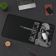 Cyberpunk Lucy Mousepad, Cyberpunk Mouse Mat, Anime Mousepad, Cyberpunk Lucy Gaming Desk Mat, Anime 