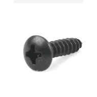 BODYKIT PU SKIRT SCREW M5 X20MM CROSS MUSHROOM HEAD BLACK STEEL