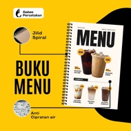 MENU BOOK MENU LIST/ DAFTAR FOOD PRICE DRINK SHOP SHOP RESTAURANT LESEHAN VOLUME MENU BOOK