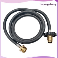 [LacooppiaMY] Propane Adapter with Hose, Gas Tank Connector 1lb to 20lb Converter, Portable Propane 