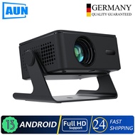 AUN | AUN A32 Pro Android Projector MINI Portable Cinema Home Theater Smart Phone APK 3D HDMI WIFI f