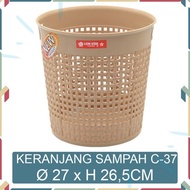 BUNTON Lion Star Basket Bag Trash Can Veli Bin 10L C-37 3 LionStar Plastic Quality Durable Shatterpr