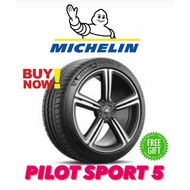 MICHELIN PILOT SPORT 5 PS5 TYRE 205/45/17 215/45/17 215/55/17 Tayar (INSTALLATION &amp; DELIVERY) (100% New) (100% Original)