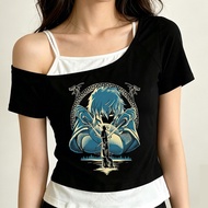 Vinland Saga Cropped Top - Grunge Anime Streetwear