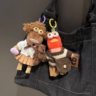 Bikini Bottom SpongeBob & Patrick Couple Outfit Autumn/Winter Sweater and Pleated Skirt Set for 15cm