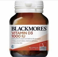 blackmores black mores vitamin d3 vit d3 vitamin d vit d 1000iu 1000 iu 60 / 200 / 300 caps