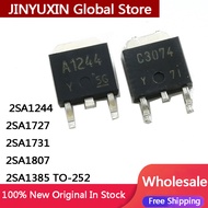 10Pcs New 2SA1244 A1244 2SA1727 A1727 2SA1731 A1731 2SA1807 A1807 2SA1385 A1385 TO-252 IC Chip Stock
