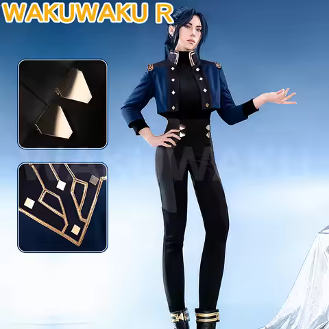 IN STOCK Caitlyn Cosplay Costume Anime Arcane Cosplay【S-3XL】WakuWakui-R Women Uniform Caitlyn Arcane