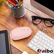 aibo 藍牙/2.4G 雙模式 無線靜音滑鼠-粉紅