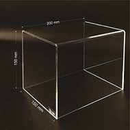 Hộp mica không nắp Enter TB109 200x150x150mm mica dày 3mm, Khay chia ngăn kéo hộc tủ, Khay nhựa đựng