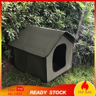CHEER Pet House Waterproof Villa Cat Little Kennel Collapsible Dog Shelter for Outdoor