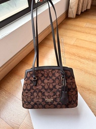 Coach Elise Shoulder Bag 經典老花貝殼單肩包 托特包