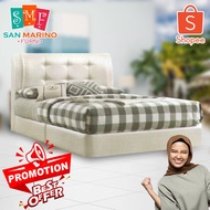 White Sands Dark Brown Divan Base / Katil Divan / Leather Divan / Solid Divan Bed / Bedframe Katil /