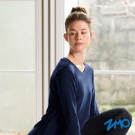 ZMO 24 女 喀什米爾羊絨混紡保暖圓領長袖衫 三色-易洗快乾 保暖舒適，不易皺︱ TS838