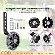 【COD】Universal Children Bike 12-20 Kids Bike Balancer Auxiliary Wheel Silent Flash Training Wheels