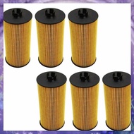 [P K A M] 6PCS Oil Filter FL2016 for 6.0L & 6.4L Powerstroke Ford Engine F Series 3C3Z-67-31-AA,