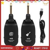 [Stock] A9II Wireless Guitar Transmitter Receiver System Amplifier Rechargeable Parts for Electric Guitar Bass