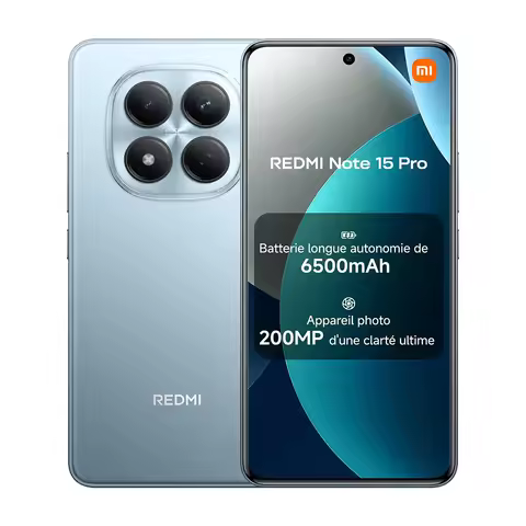 EU Version Xiaomi Redmi Note 15 Pro 4G Smartphone MTK Helio G200-Ultra 6.77"AMOLED Display 200MP Mai