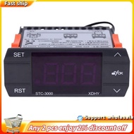 STC-3000 110V-220V 30A Press Digital Temperature Controller Thermostat with Sensor Controlling Tool