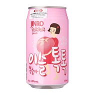 Kirei Jinro Japan Tok Tok Peach Soju Canned Chu-Hi Beverage 3%