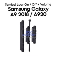TOMBOL [LW] External Buttons 1 set Power On Off Volume Samsung Galaxy A9 2018 / A920 / A920F / SM-A9