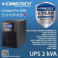 UPS Online Emmerich Compact Pro 2 kVA, UPS 1 phase 2000 VA
