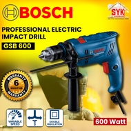 SYK BOSCH GSB600 GSB 600 13mm 600W Electric Impact Drill Concrete Wood Drilling Machine Mesin Drill 