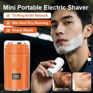 [No Stubble] Mini Portable Electric Shaver | Rechargeable Waterproof Electric Shaver | Rechargeable 