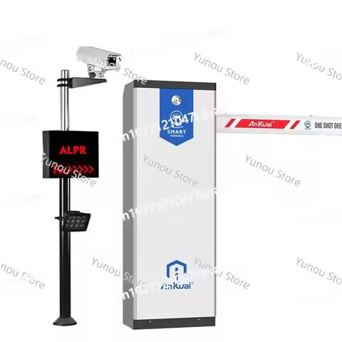 Automatic Boom Parking Barrier Gate Security Boom Parking Lot Chain Control System