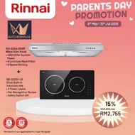 Rinnai Package Promotion Hood (RH-S65A-SSVR) + Induction Hob (RB-5022H-CB) / Kutchenhauss