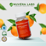 Nuvera Labs Prebiotic + Probiotic Gummies 60s | 7 Strains  + 1500mg Inulin/Day