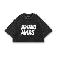 MADMAN Croptee BRUNO MARS | Washed Croptop | CRPW BRN 3