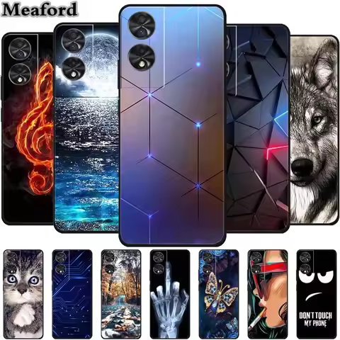 For TCL 40 NxtPaper 4G 6.78" Case Animals TPU Soft Silicone Phone Cases Cover for TCL40 NxtPaper Pro