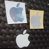 'BERKAH MOTOR RACING' Apple Stickers Motorcycle Car Reflective Hologram Sticker Cutting apple logo/i