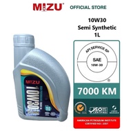 MIZU (1L) 10W30 Semi Synthetic Engine Oil API SP all car can  Perodua Proton Toyota Honda Nissan Maz
