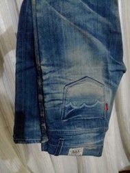 󾓮 RECYCLE 正韓 牛仔褲 牛仔長褲 復古 顯瘦 質感好 jeans. 韓國製 Made in Korea.斷捨離 #24夏時尚