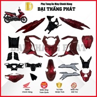 (Available for retail sale) Air Blade 125cc K2Z/K3A (4Val) fairing, 2025, Red, Black, Silver -R368C 