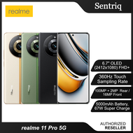Realme 11 Pro 5G Smartphone 8GB RAM 256GB Memory (Original) 1 Year Warranty by Realme Malaysia