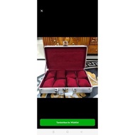ALUMINUM WATCH BOX WITH 8 SLOT/ SUITCASE MODEL