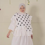 KATUN SEKAIN ASYMMETRICAL VEST - Cute Women's Outerwear Adjustable Women's Vest Sleeveless Vest Wome