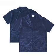 KEMEJA Dark Icon Men's Short Sleeve Shirt biru