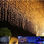 Perfectlive01 Christmas light solar & plug in icicle light fairy string light