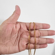 10K GOLD USA Necklace, Cuban Chain, Looks Gold Chain Fashion with gold Marking