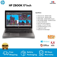 STOCK LAPTOP !!! LAPTOP DESIGN HP ZBOOK CORE I5 I7 NVIDIA QUADRO P3200 RAM 32GB SSD 512GB + HDD 1TB 